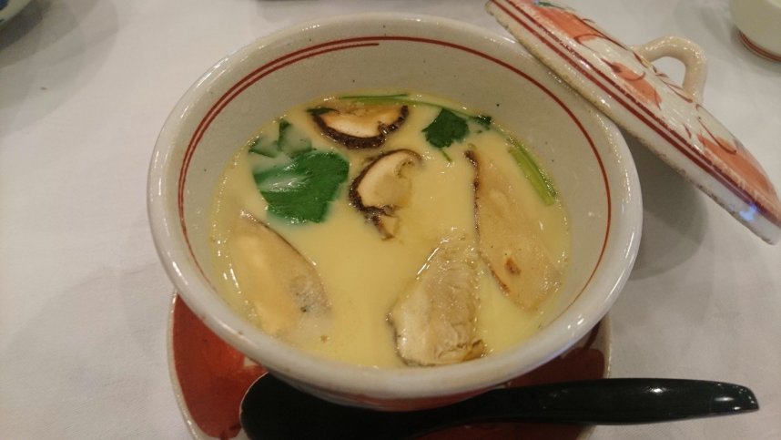 松茸の茶碗蒸し